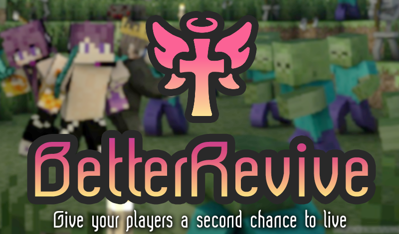 ✓ BetterRevive [1.8-1.19] • FINISH PLAYERS! Titles! PAPI! Blood!  WorldGuard! Crawl mode! and more!