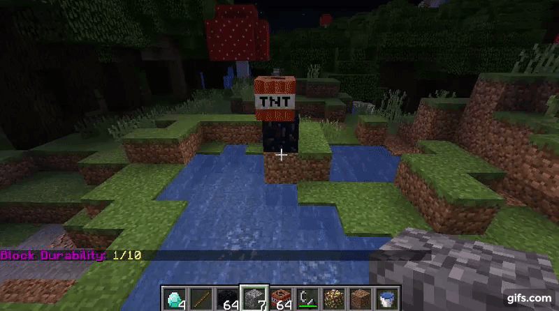Minecraft Can Tnt Blow Up Obsidian Youtube