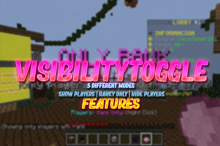 Player Visibility - Minecraft Mod