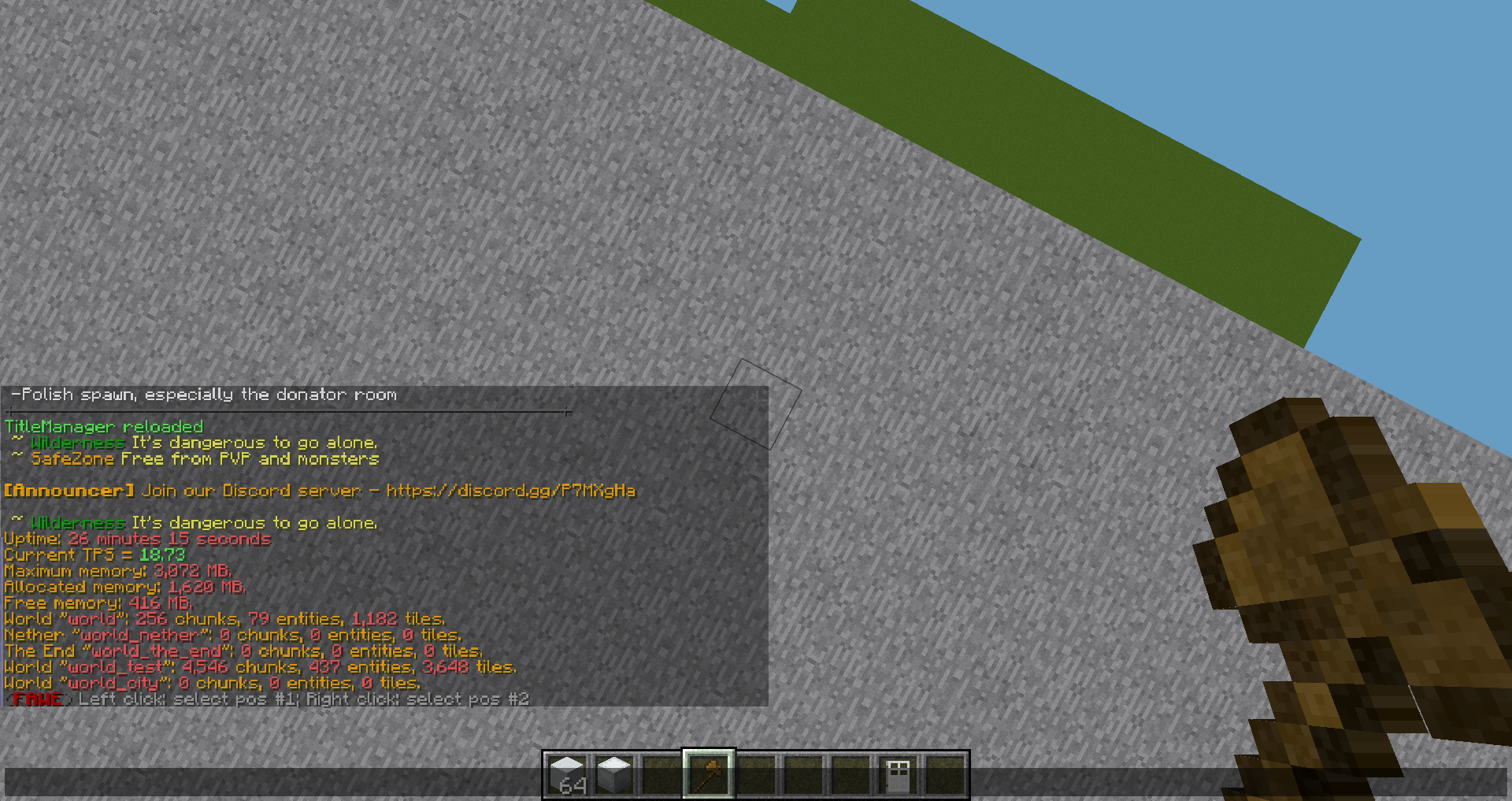 Lag Help Timing Out On My Own Server Spigotmc High Performance Minecraft