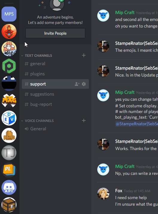 Discord Chat With Minecraft [Spigot/Bungeecord]