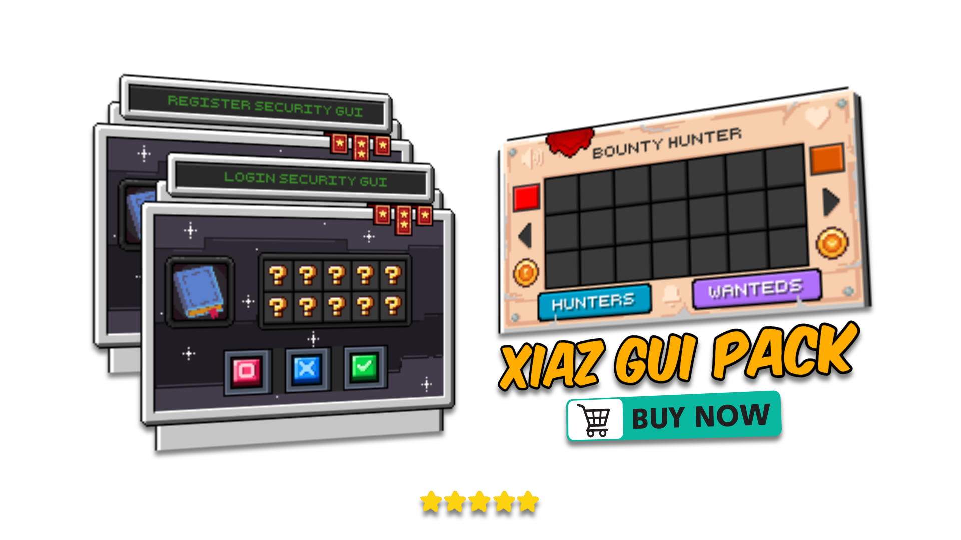 ⚔️ Bounty Hunter⚡ Custom GUI Menu ⭐ Combat Restriction ⭕ Dropped Money ...