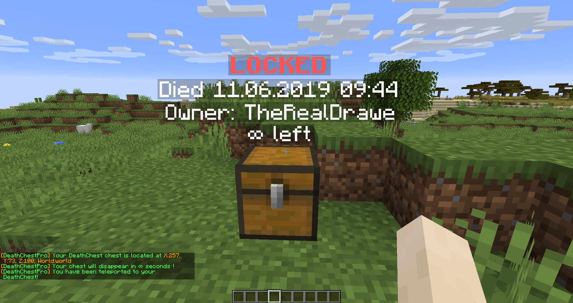 ⚡ PRO DeathChest ⚡ [1.8 - 1.21.9] ~ Never lose your loot on death again ...